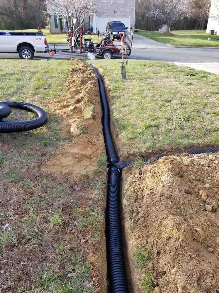 Drainage Solutions & Irrigation Systems – GREEN EVOLUTION LANDSCAPING LLC